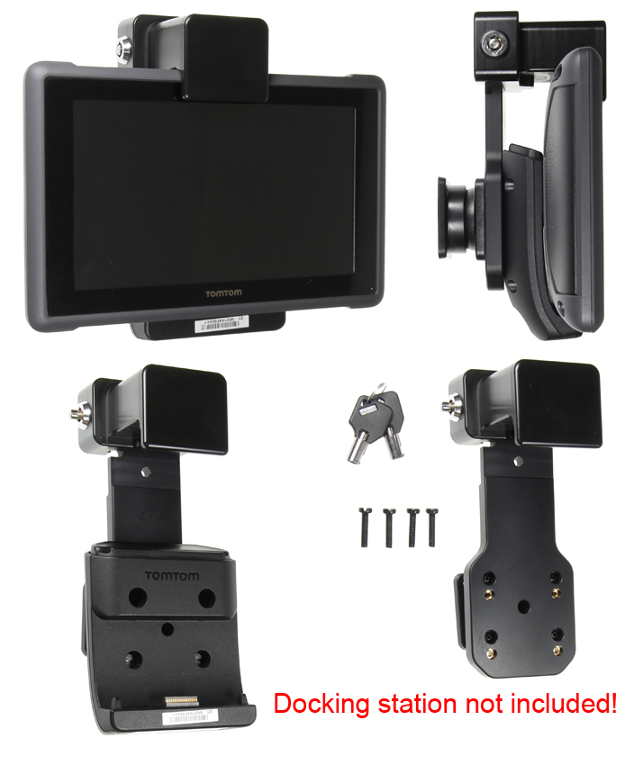 Holder with key-lock