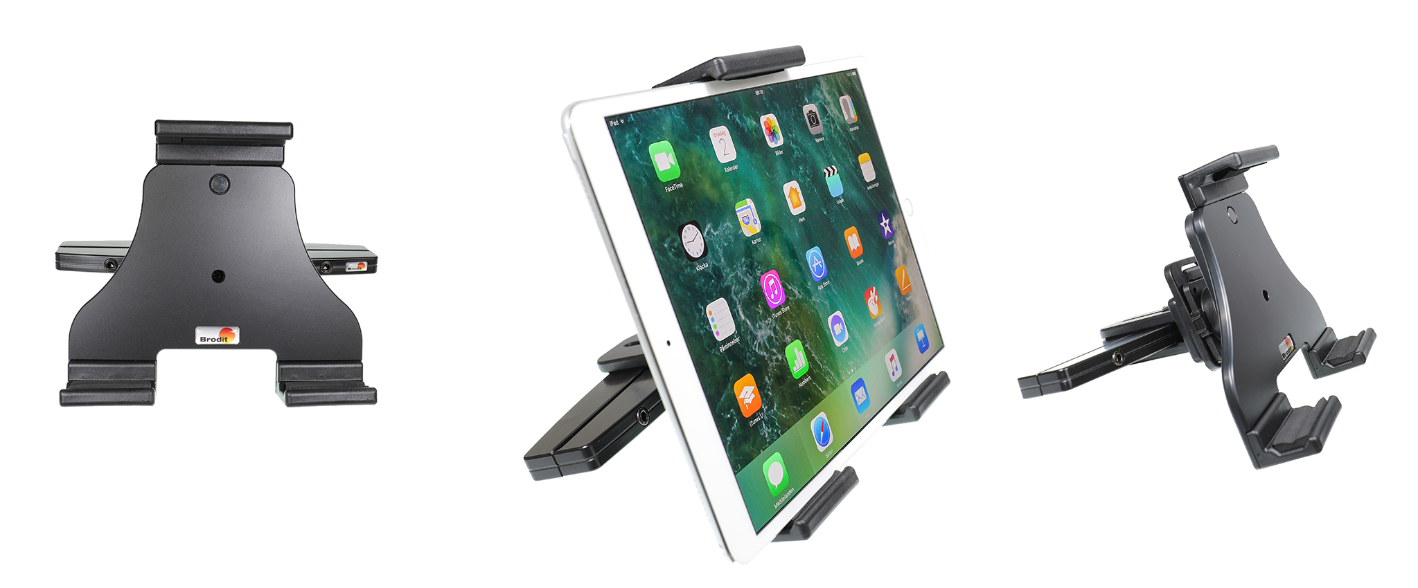 Passive holder with tilt swivel