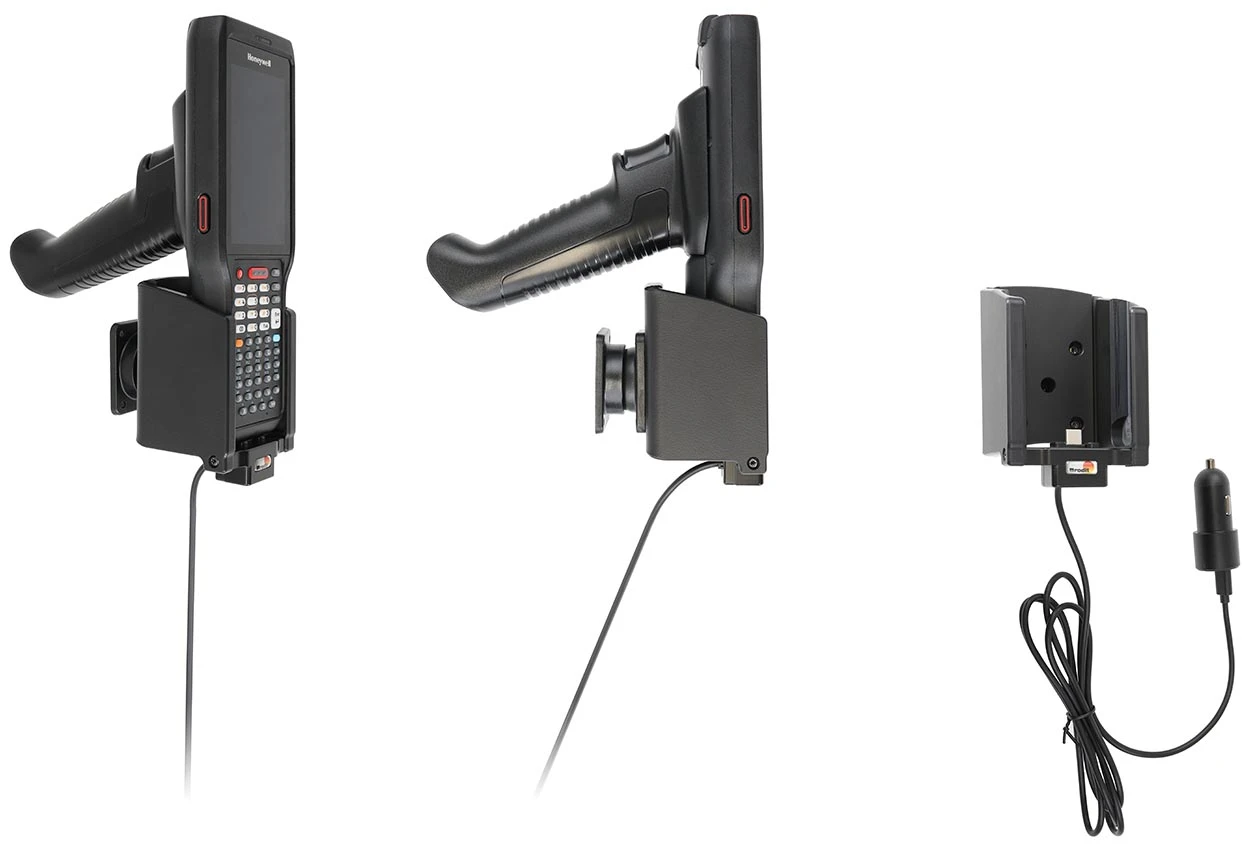 Active holder with USB-cable and cig-plug adapter